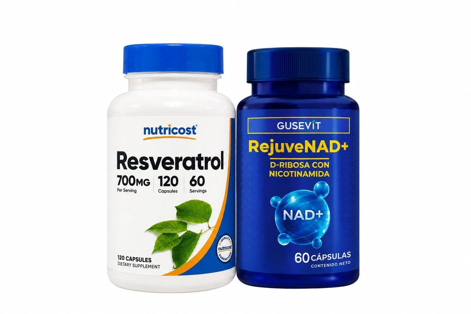REJUVENAD+ GUSEVIT Y RESVERATROL NUTRICOST 700 MG - 1