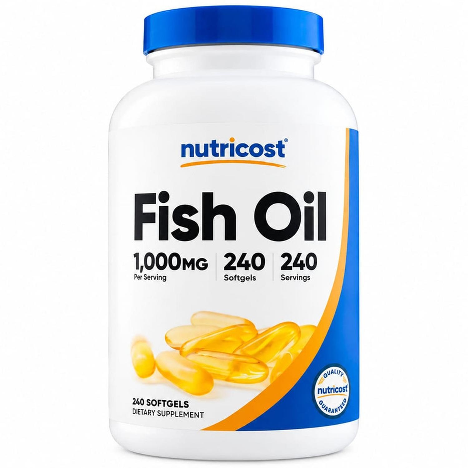 FISH OIL NUTRICOST 240 SOFTGELS - 1