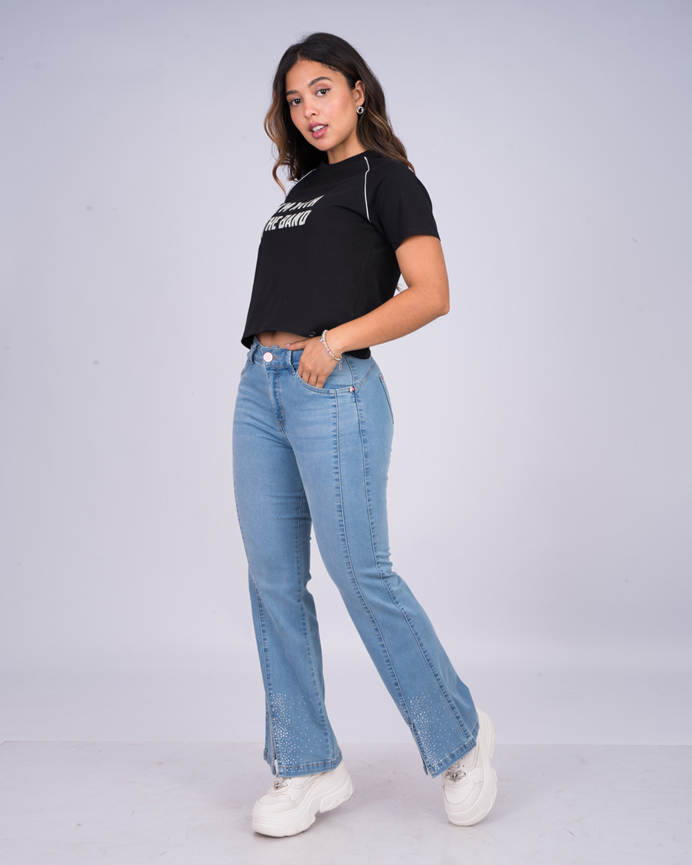 PANTALÓN FLARE NAYLA - 1