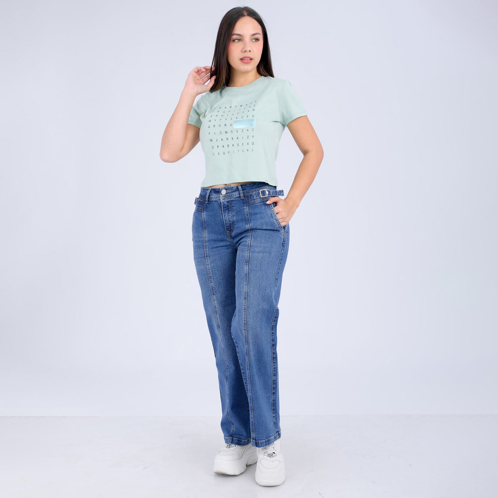 PANTALÓN WIDE LEG HAELIN - 1
