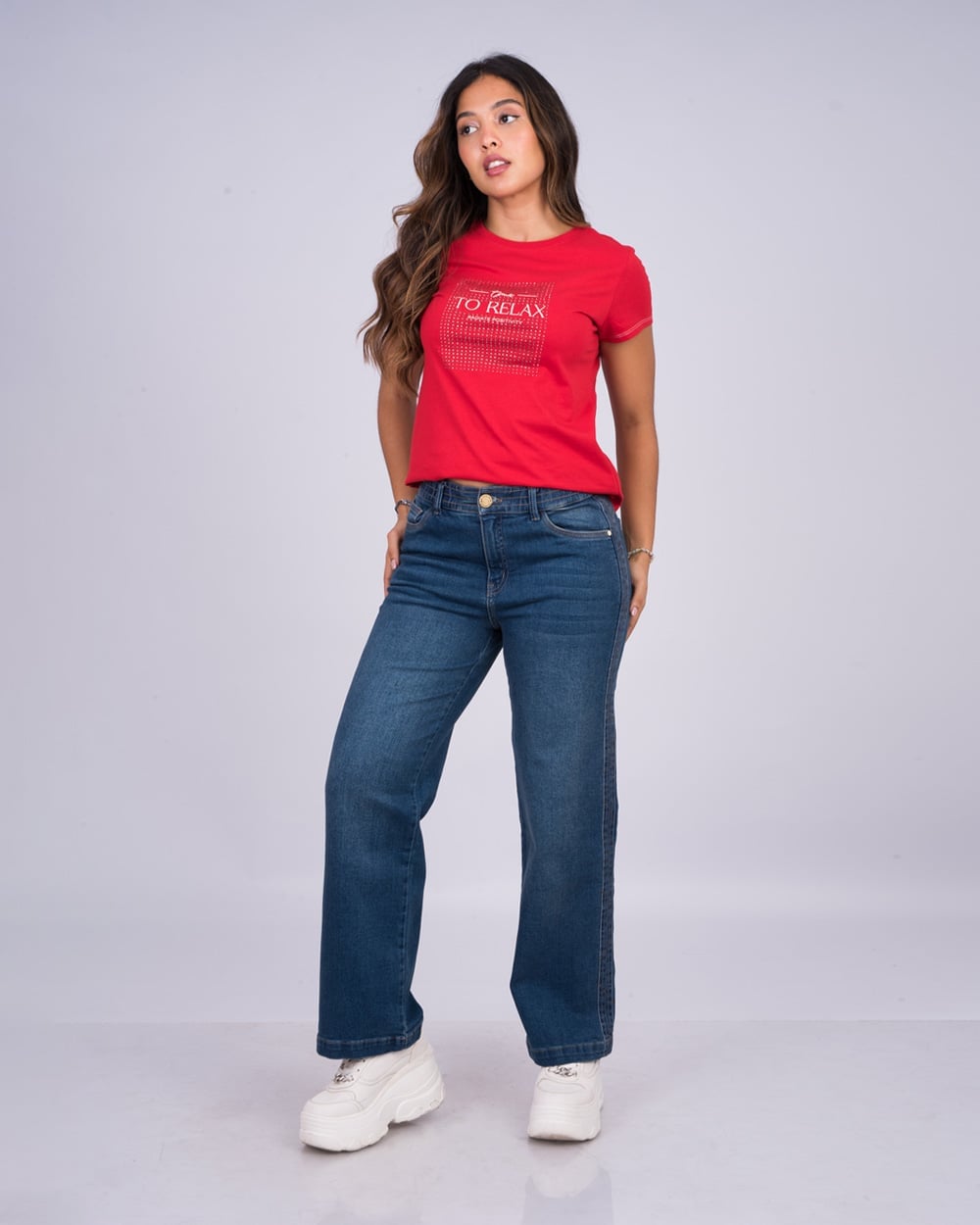 PANTALÓN STRAIGHT LEG ROSSY - 1