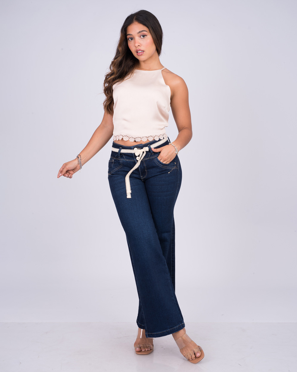 PANTALÓN WIDE LEG CATALINA - 4