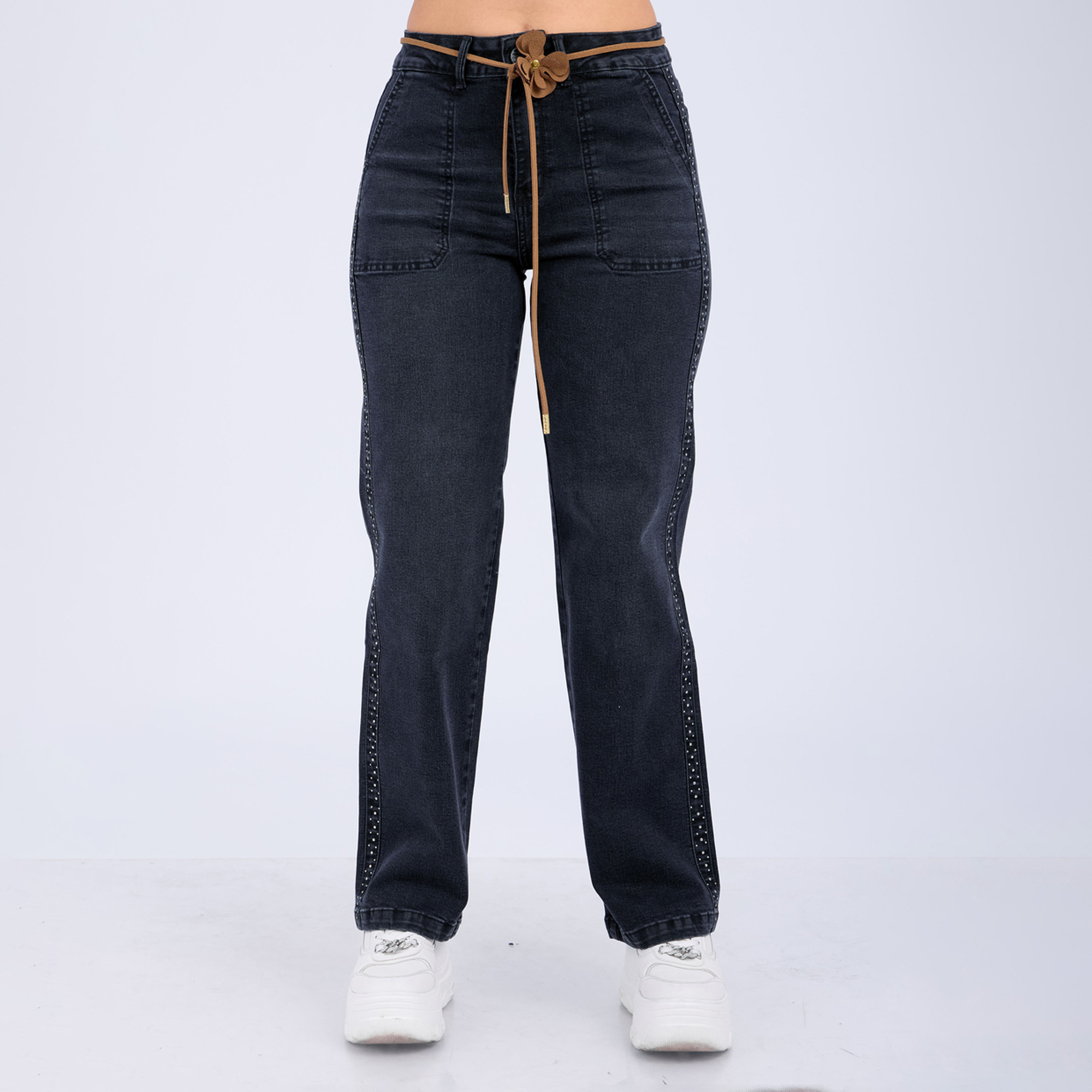 PANTALÓN STRAIGHT LEG VALENTINA - 1