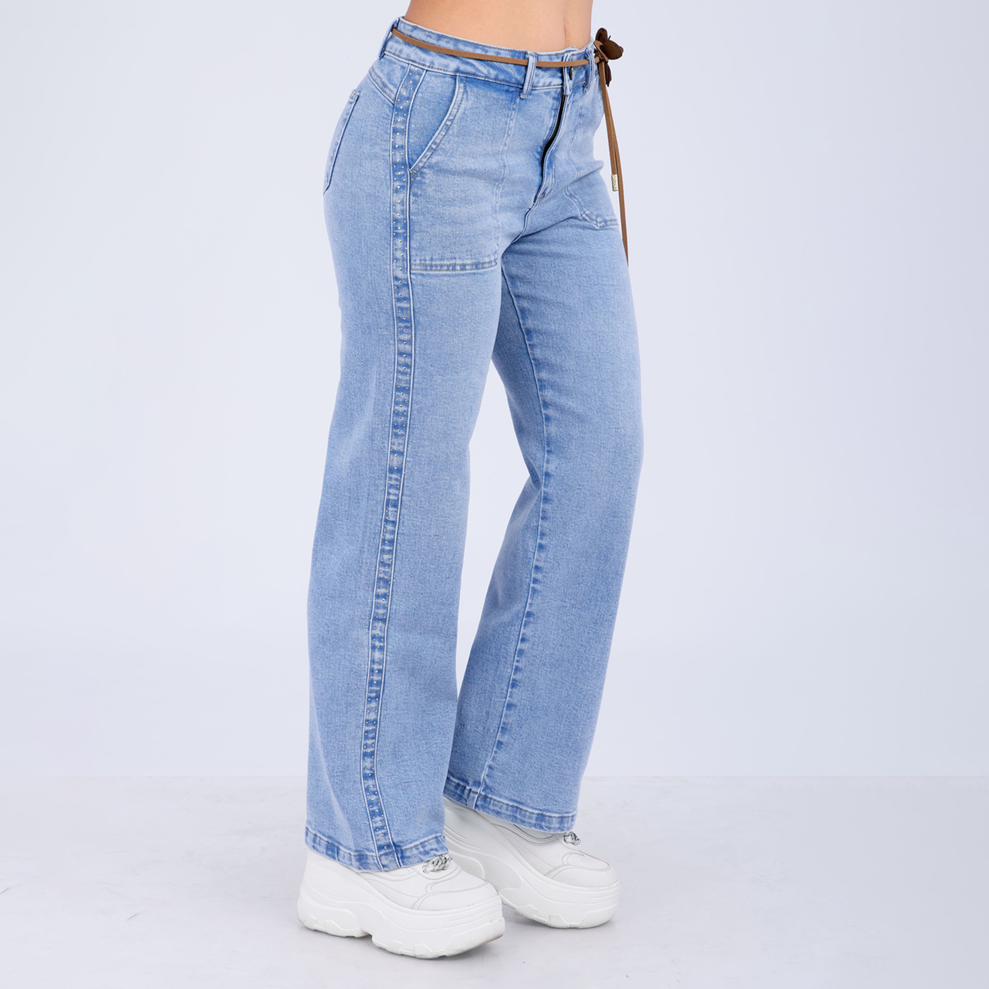 PANTALÓN STRAIGHT LEG VALENTINA - 2