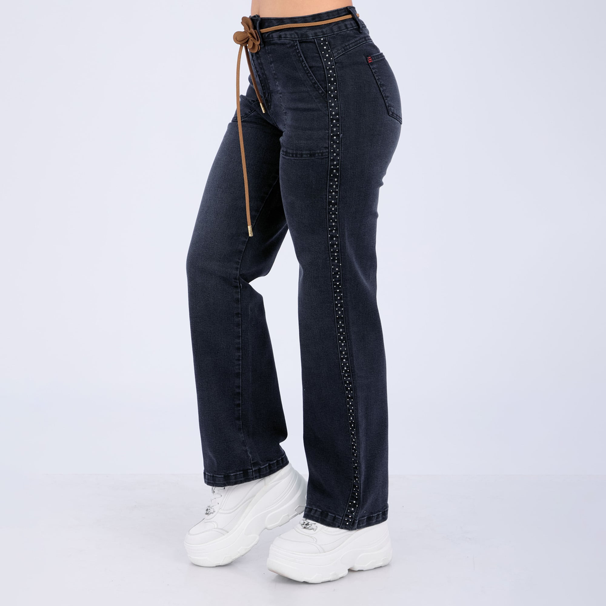 PANTALÓN STRAIGHT LEG VALENTINA - 2