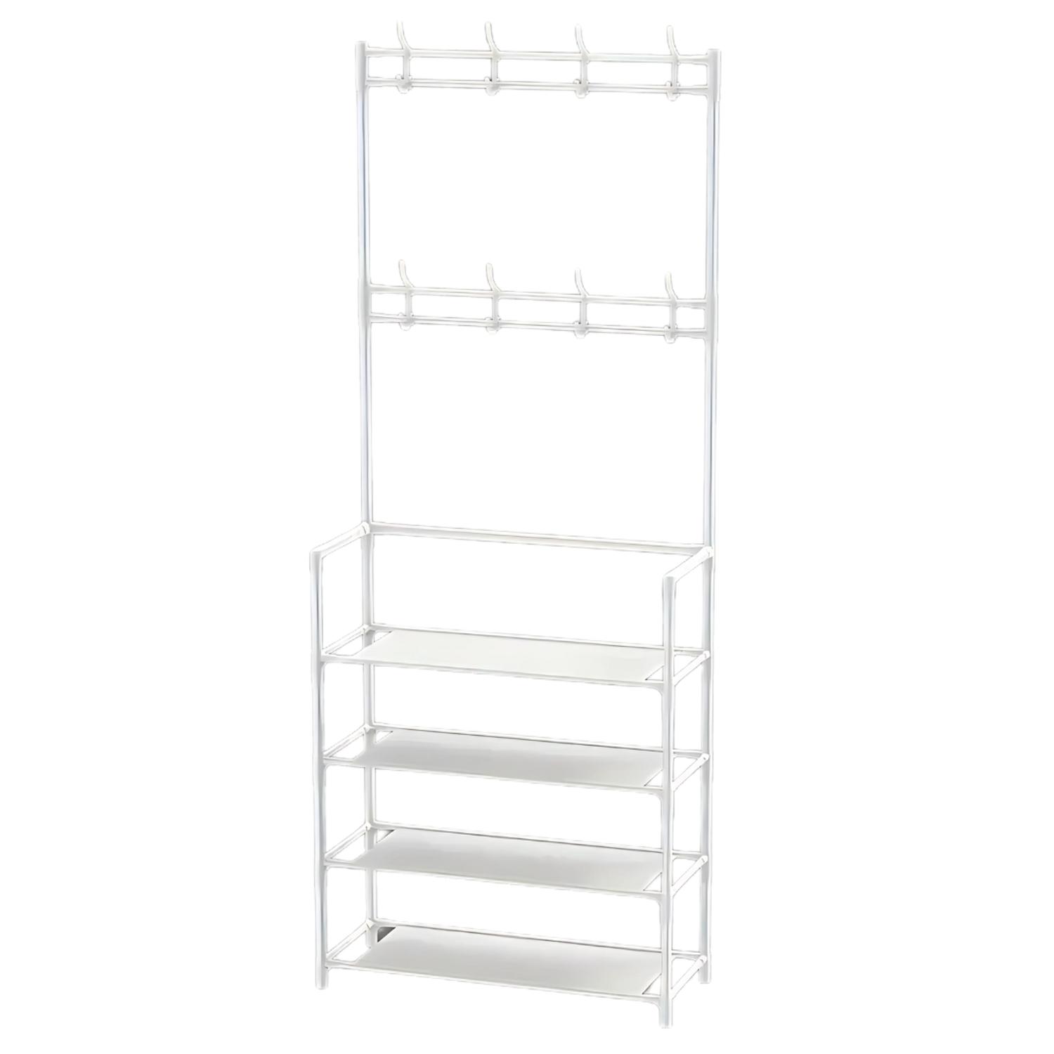 ESTANTE ORGANIZADOR ZAPATERA MULTIUSOS 4 NIVELES 150X60X28CM TAMAÑO M - 3