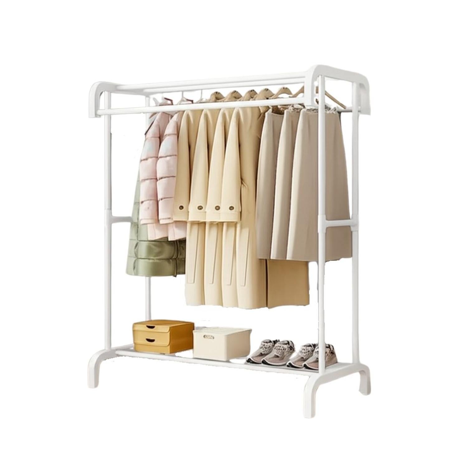 COLGADOR ORGANIZADOR DE ROPA DE 4 BARRAS 157X91X44CM TAMAÑO M - 2