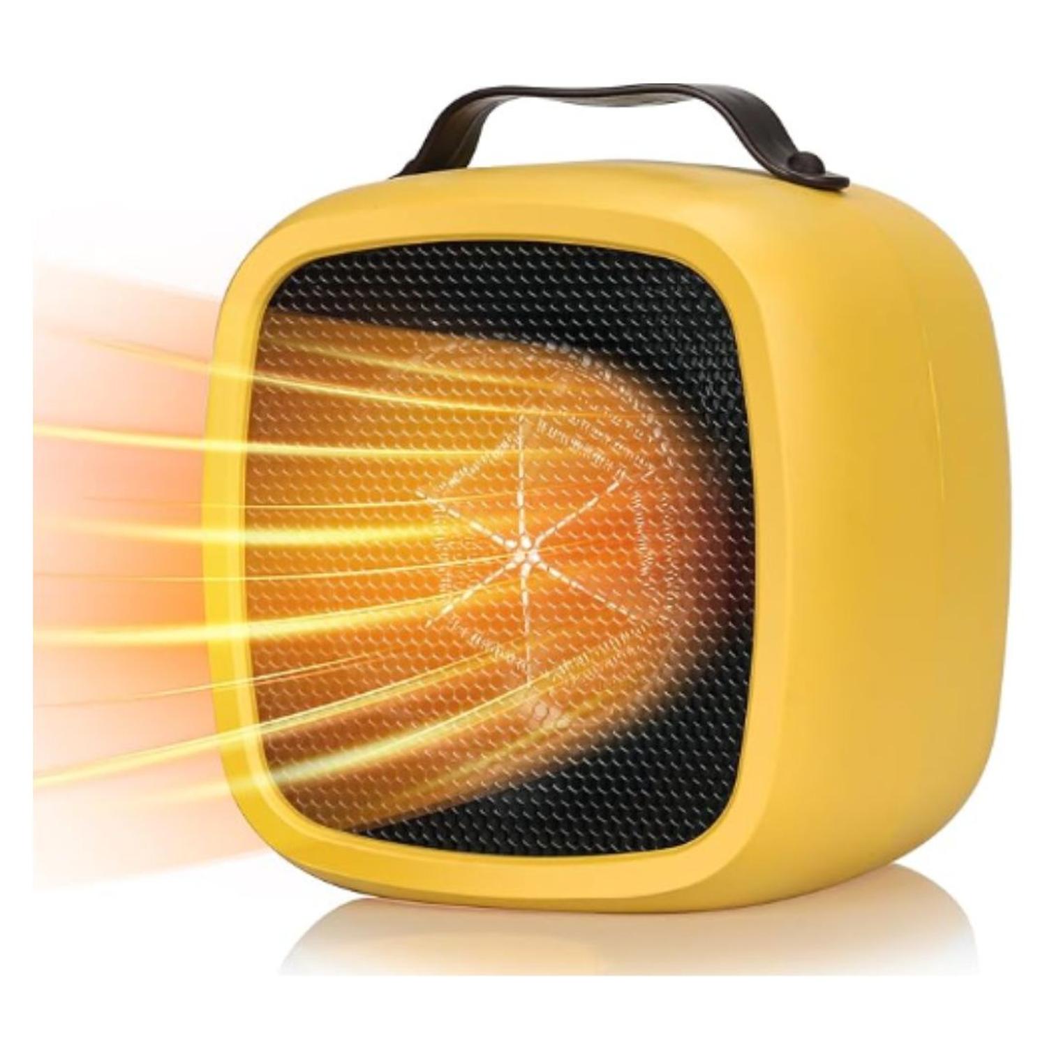 MINI CALEFACTOR PORTÁTIL ELÉCTRICO DE 500W CALENTADOR ESTILO MODERNO TAMAÑO M - 1