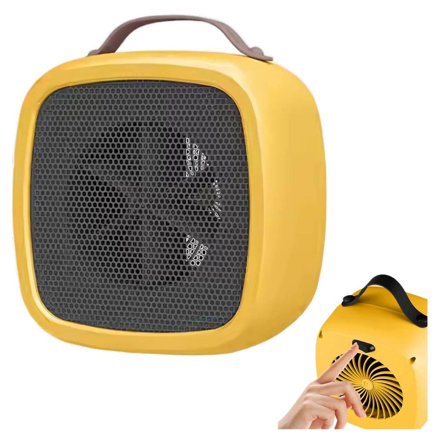 MINI CALEFACTOR PORTÁTIL ELÉCTRICO DE 500W CALENTADOR ESTILO MODERNO TAMAÑO M - 3