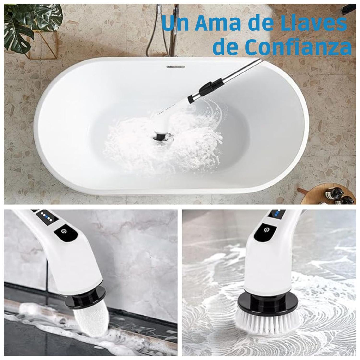 CEPILLO DE LIMPIEZA ELÉCTRICO MULTIUSOS 9 EN 1 - 4