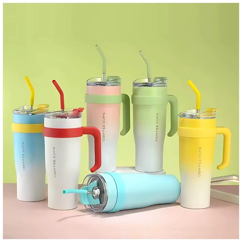 VASO TÉRMICO TOMATODO TERMO MULTIUSOS FRÍO CALIENTE GRANDE DE 1.2L TAMAÑO M - 1