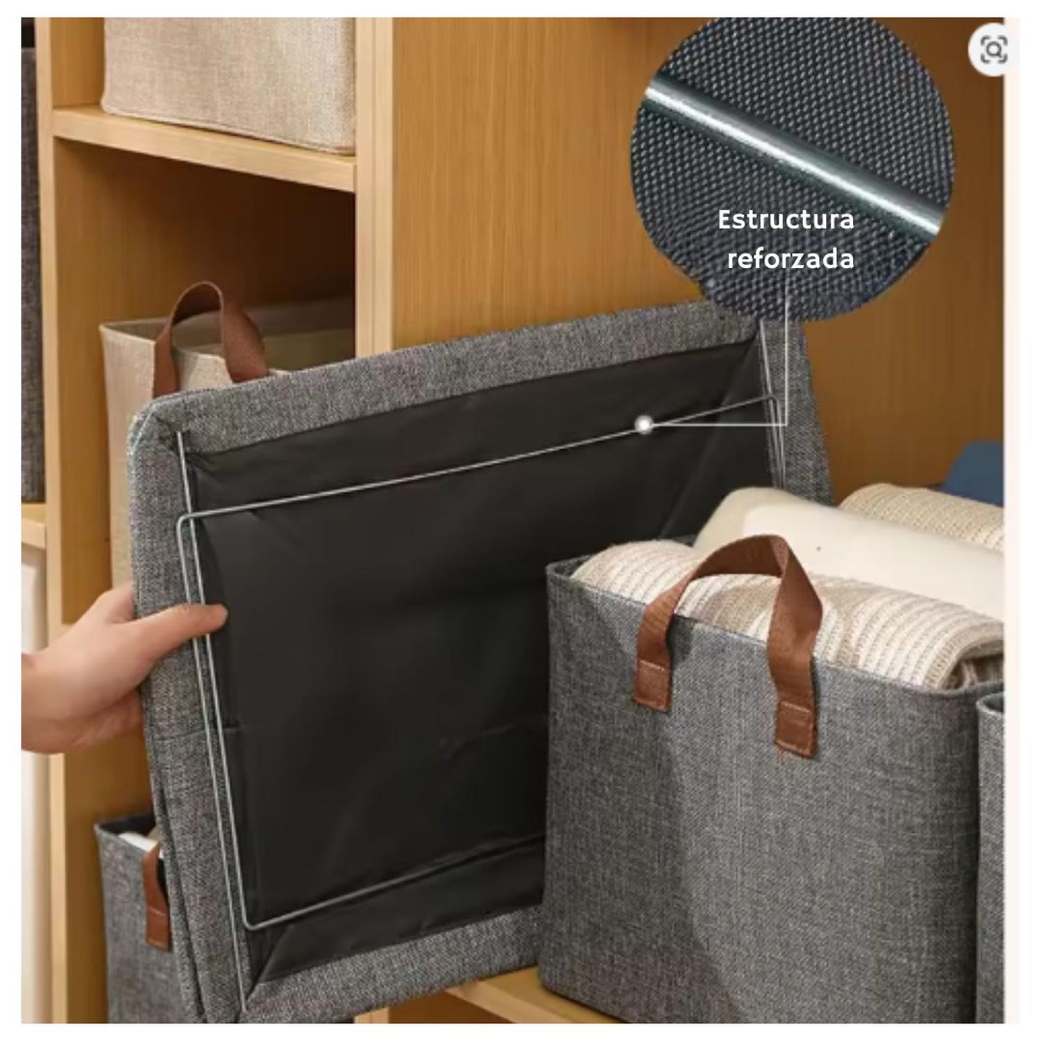 SET DE 4 CAJAS ORGANIZADORAS DE ROPA MULTIUSOS PLEGABLE - 6