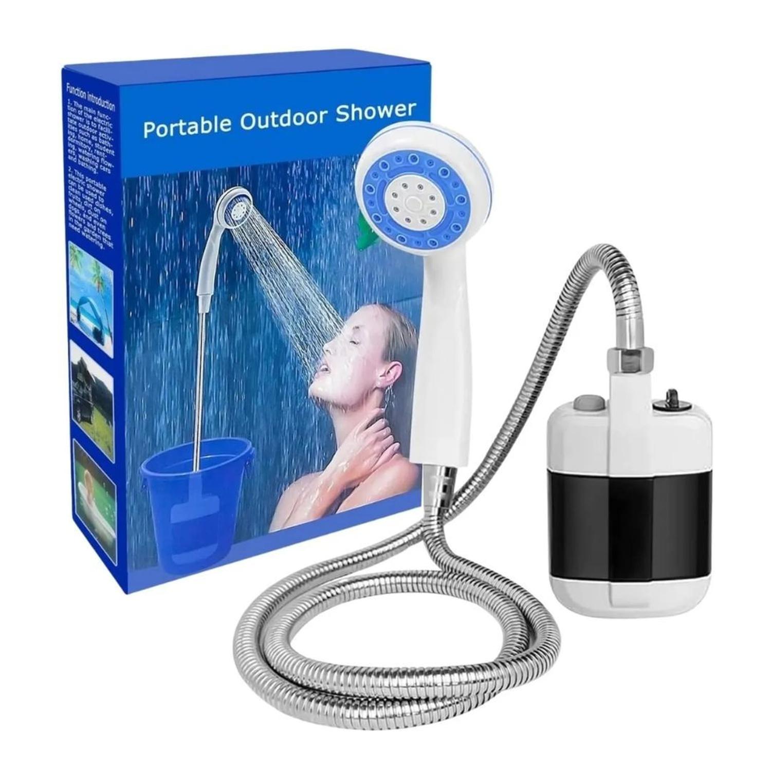 DUCHA PORTÁTIL CON BOMBA INALÁMBRICA RECARGABLE - 6