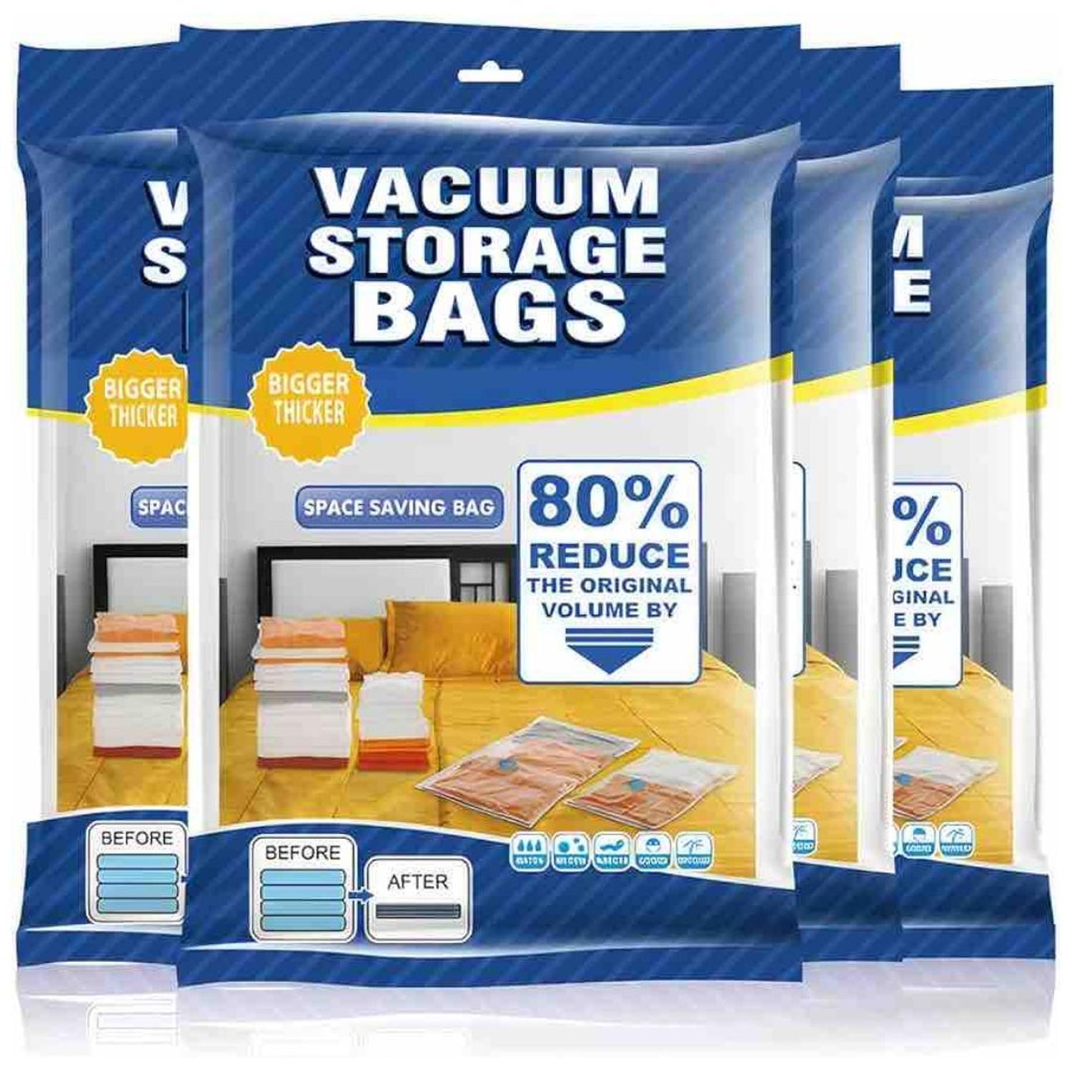 PACK DE 5 BOLSAS AL VACÍO 3 MEDIDAS + SUCCIONADOR MANUAL - 9