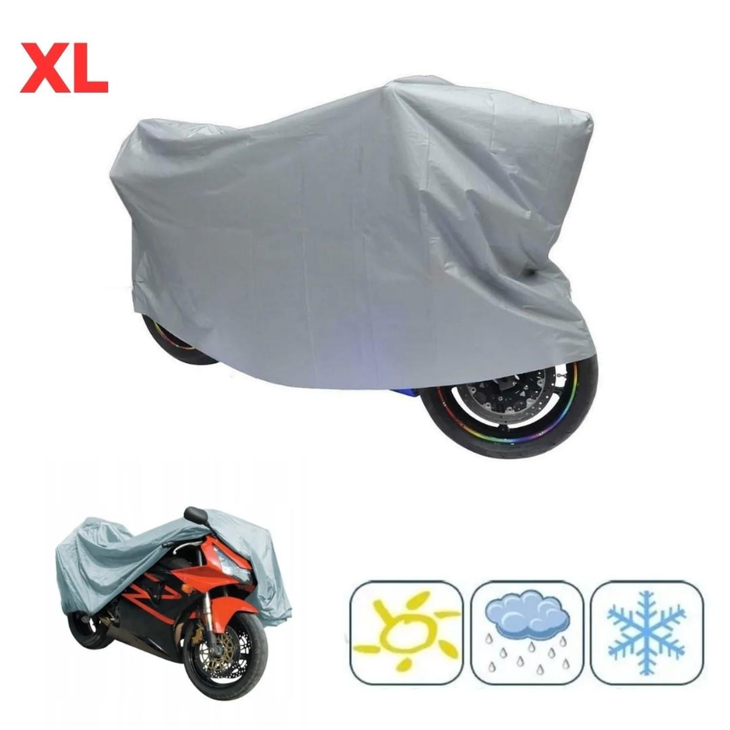 FORRO FUNDA COBERTOR DE MOTO IMPERMEABLE PROTECTOR XL 140X240CM - 1