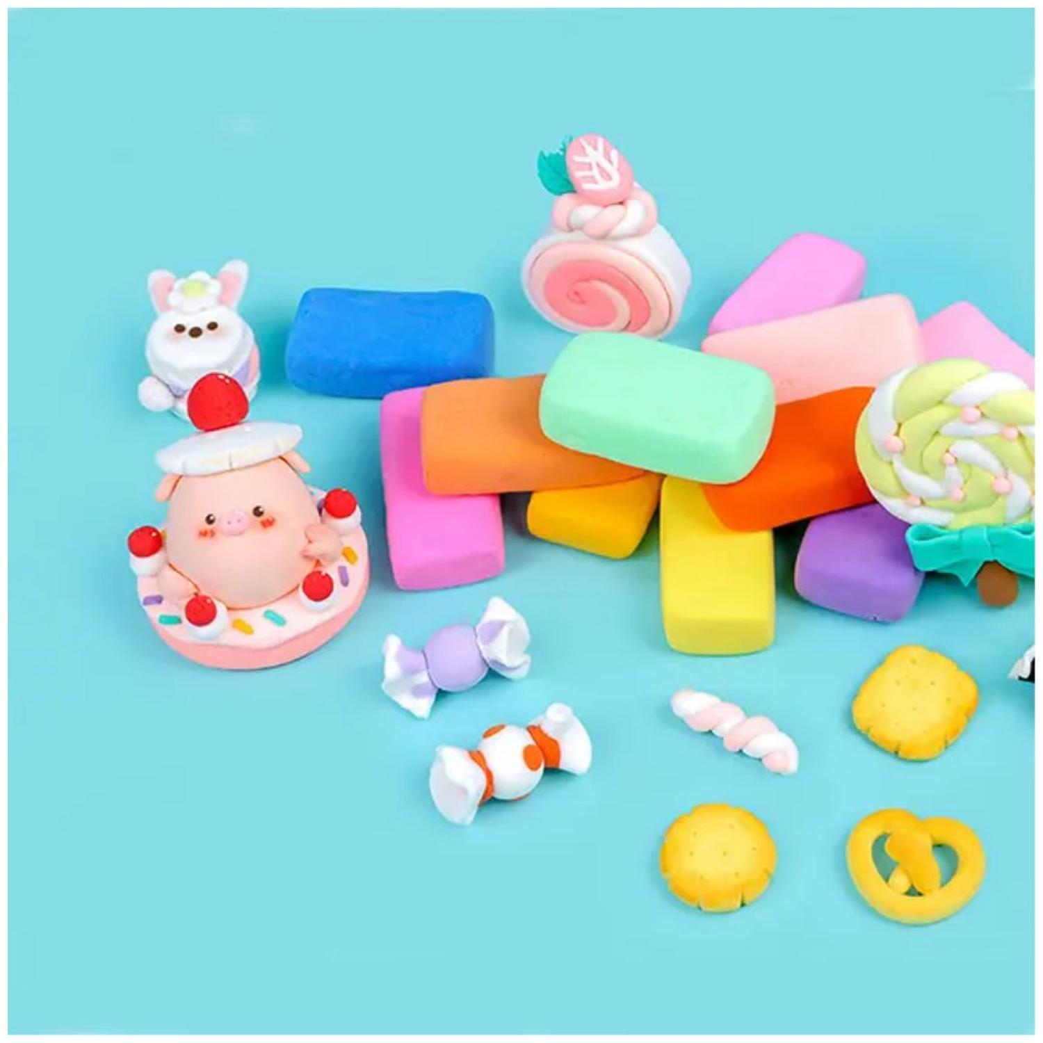 PACK X36 MASAS PLASTILINA MAGIC CLAY COLORES VARIADOS - 4