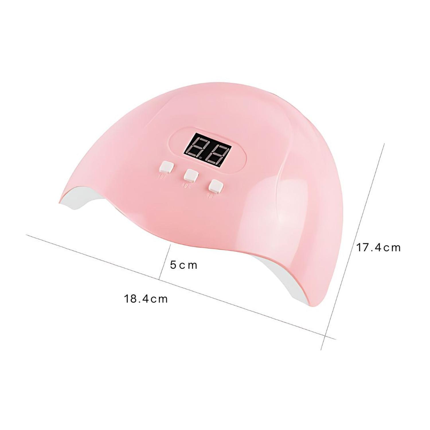 SECADOR DE UÑAS PROFESIONAL LÁMPARA PARA SECADO DE UÑAS LED/UV CON TEMPORIZADOR - 6