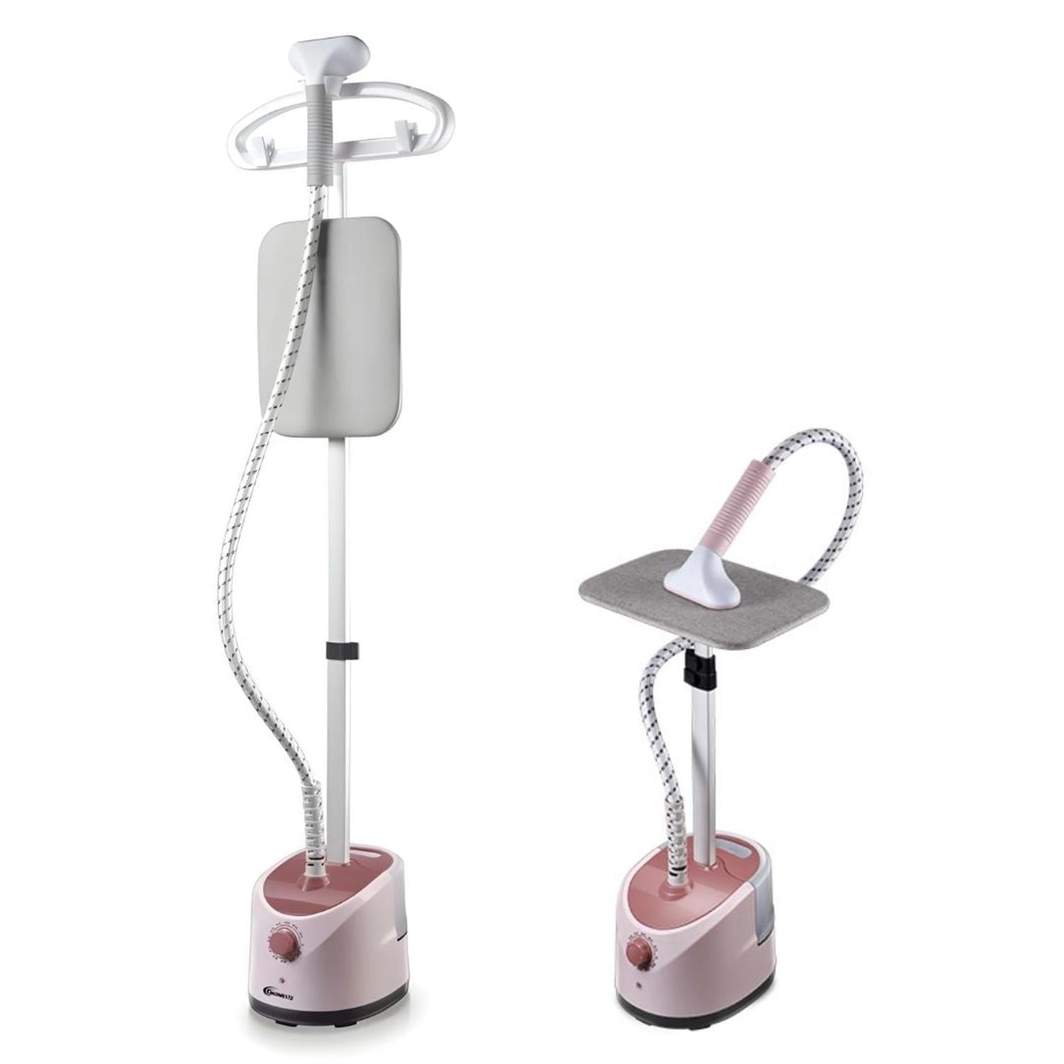 PLANCHA DE VAPOR PARA ROPA CON BASE DE PLANCHADO VERTICAL Y HORIZONTAL 2000W - 1