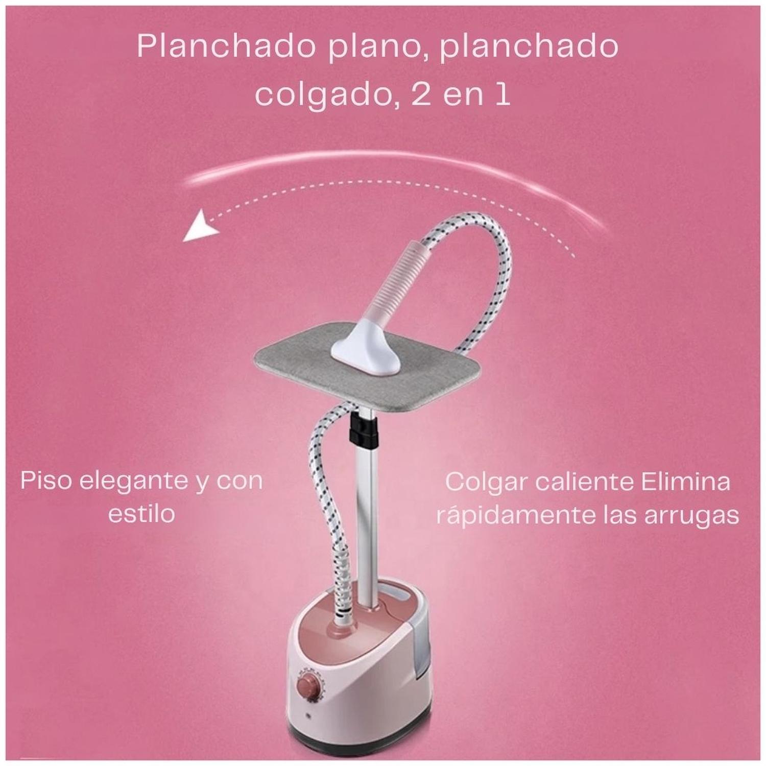 PLANCHA DE VAPOR PARA ROPA CON BASE DE PLANCHADO VERTICAL Y HORIZONTAL 2000W - 4