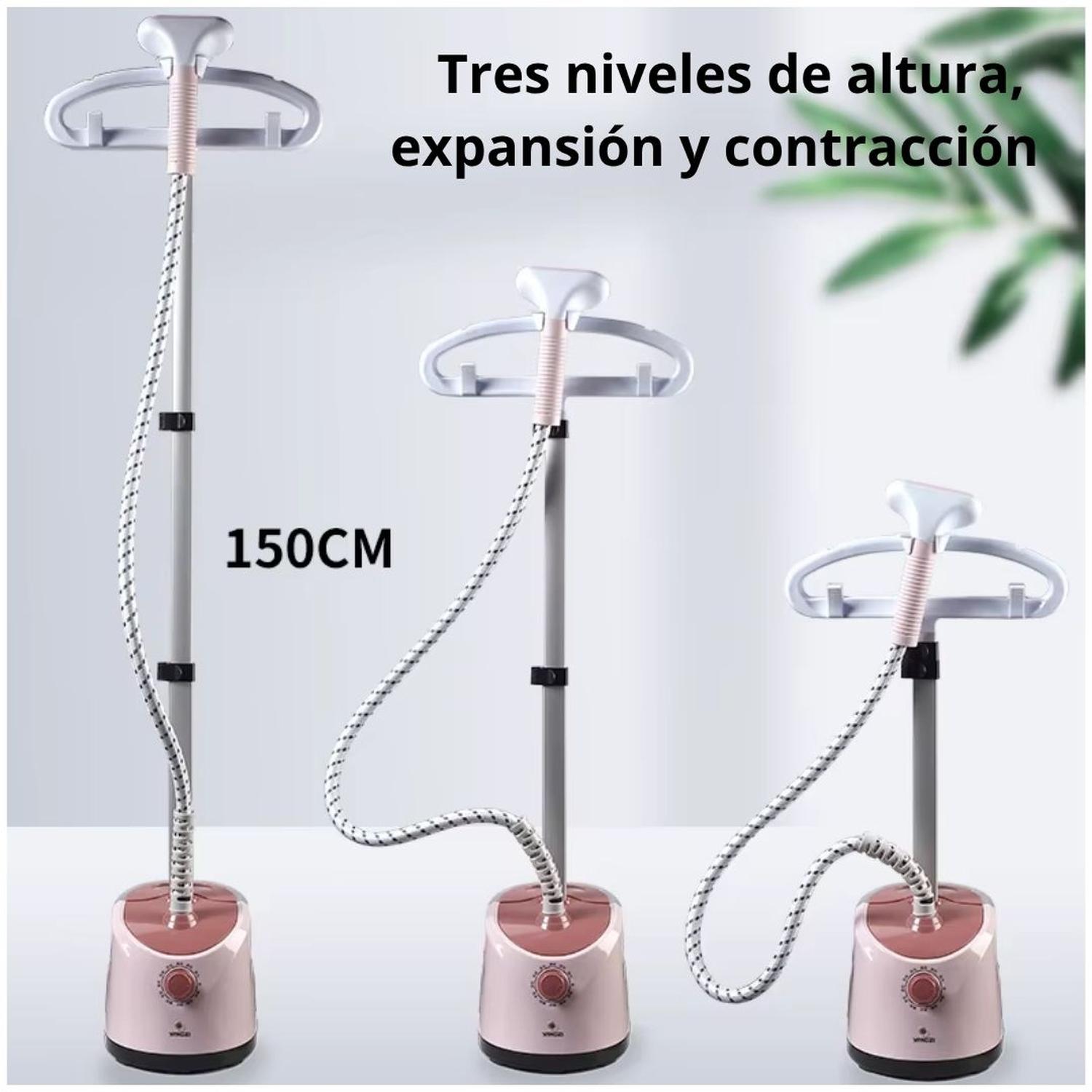 PLANCHA DE VAPOR PARA ROPA CON BASE DE PLANCHADO VERTICAL Y HORIZONTAL 2000W - 6