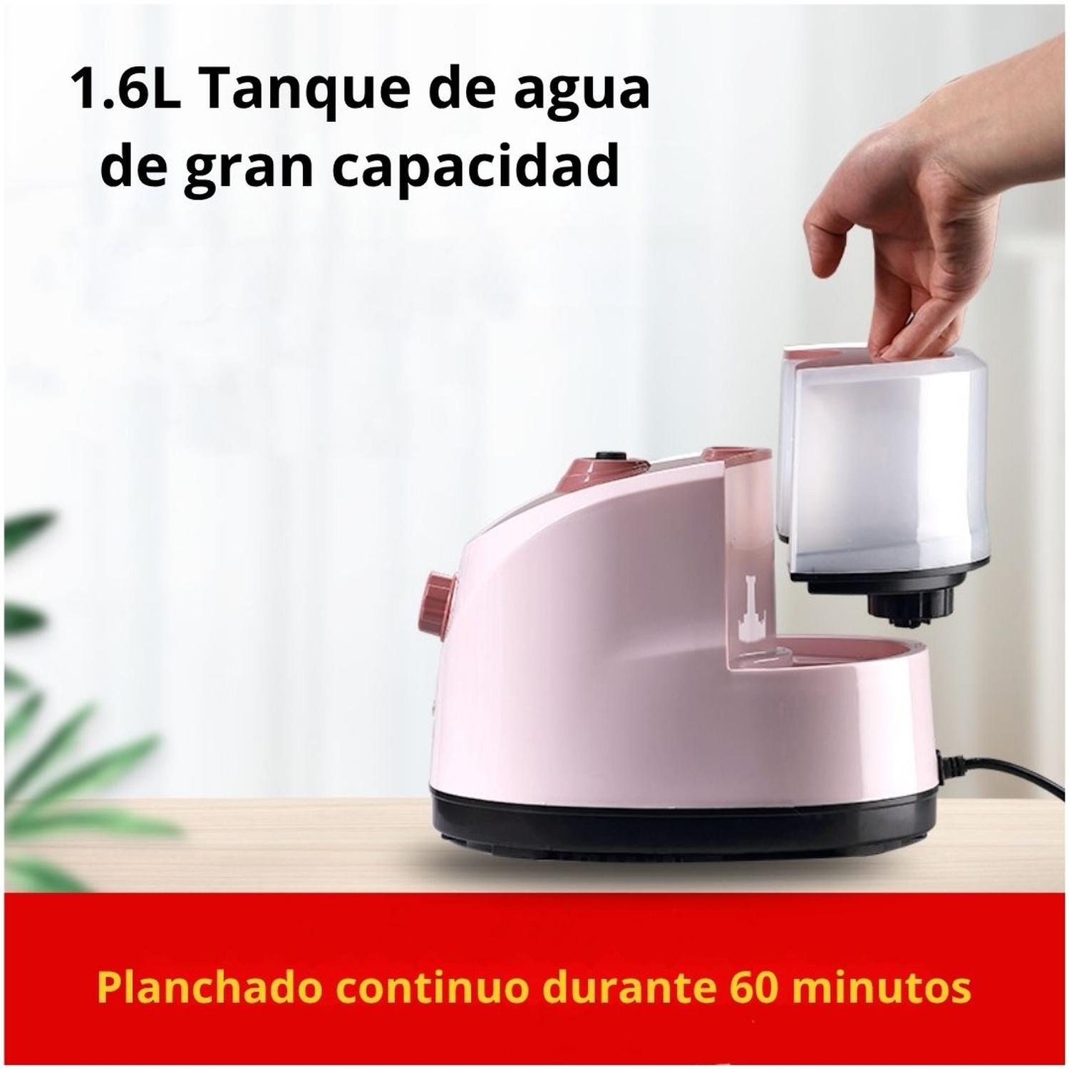 PLANCHA DE VAPOR PARA ROPA CON BASE DE PLANCHADO VERTICAL Y HORIZONTAL 2000W - 7