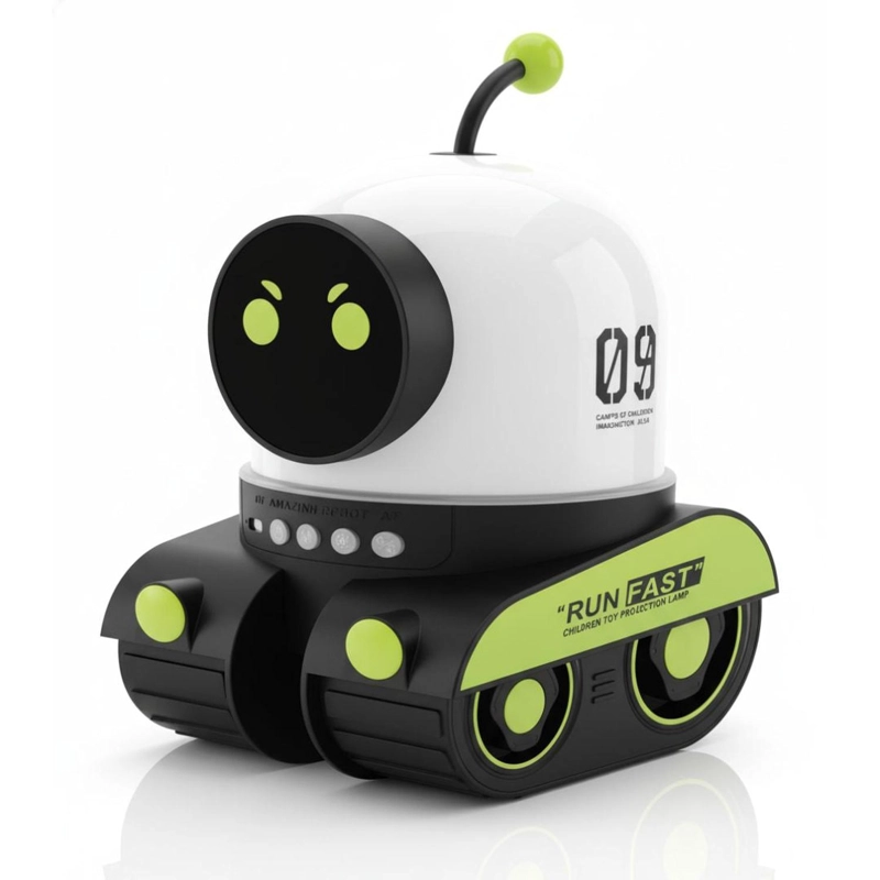 ROBOT LÁMPARA PROYECTOR DE ESTRELLAS GALAXIA LUCES CON MÚSICA PARA NIÑOS - 7