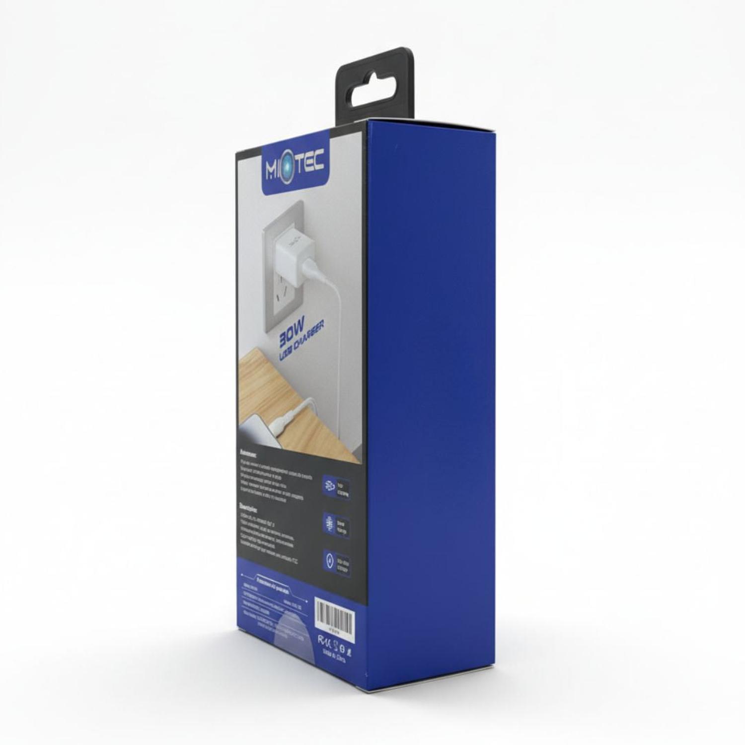 CARGADOR CARGA RÁPIDA PARA CELULAR DE 30W CPB168 + CABLE USB TIPO C - 4