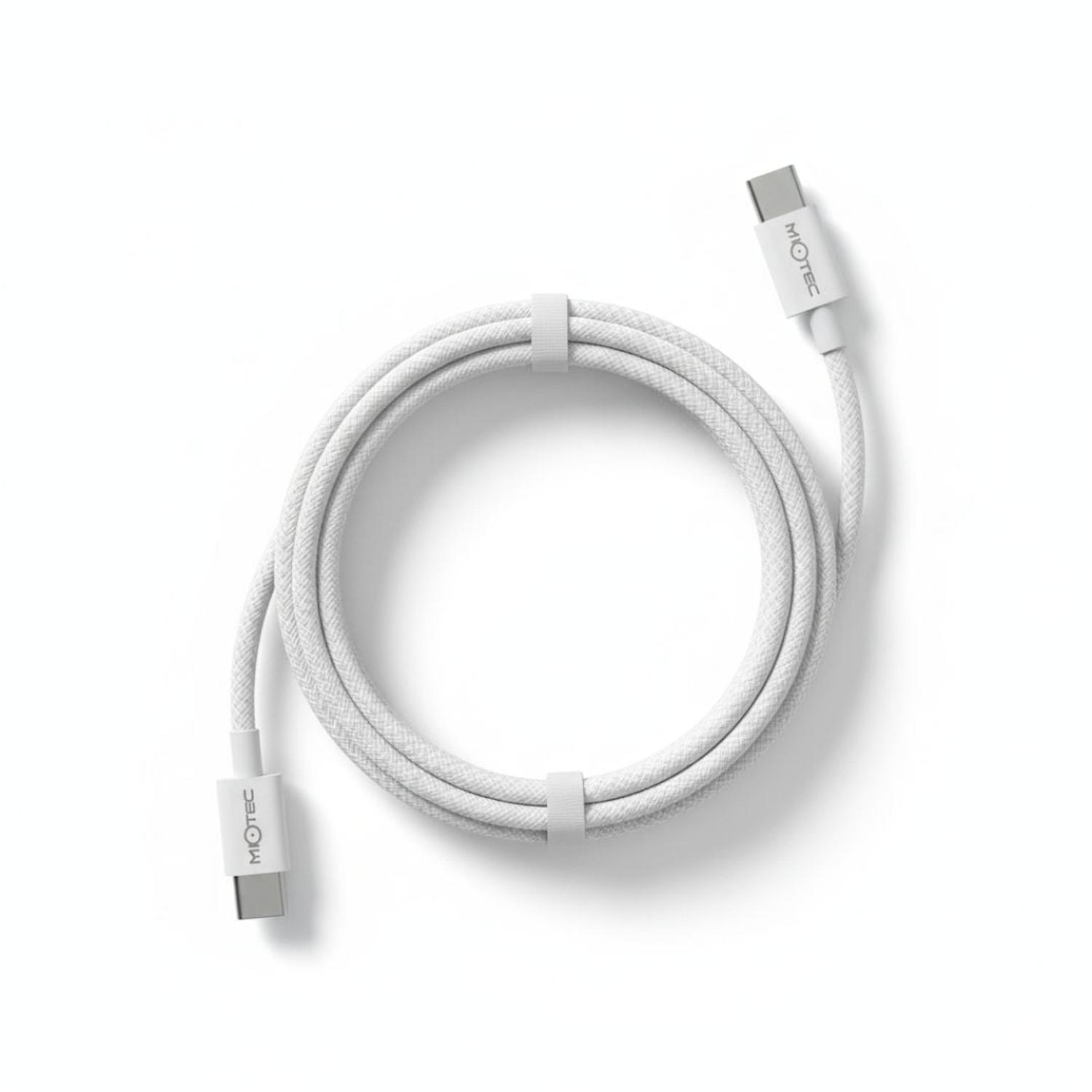 CABLE CARGA RÁPIDA Y DATOS PARA CELULAR CPB167 DE 65W TIPO C - 4