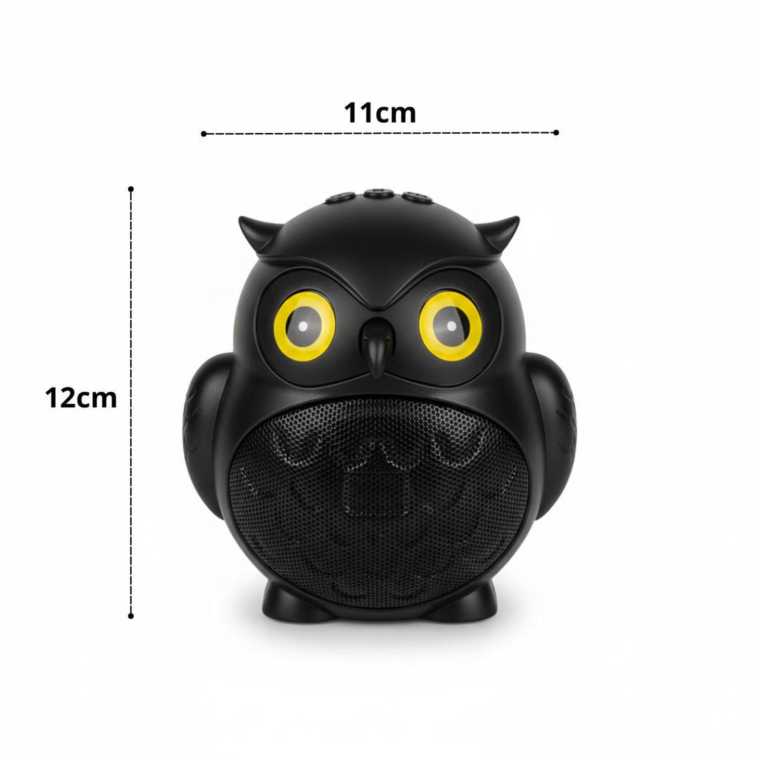 PARLANTE BLUETOOTH PORTÁTIL ALTAVOZ INALÁMBRICO DISEÑO BÚHO X-902 - 5