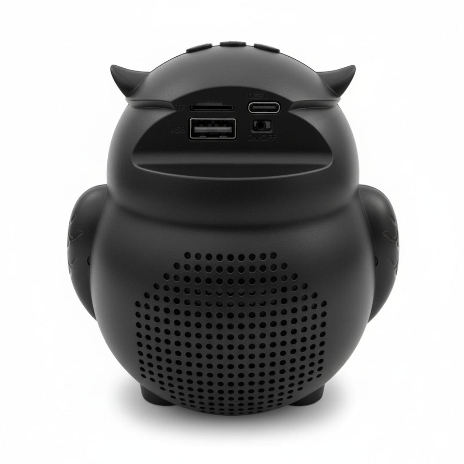 PARLANTE BLUETOOTH PORTÁTIL ALTAVOZ INALÁMBRICO DISEÑO BÚHO X-902 - 6