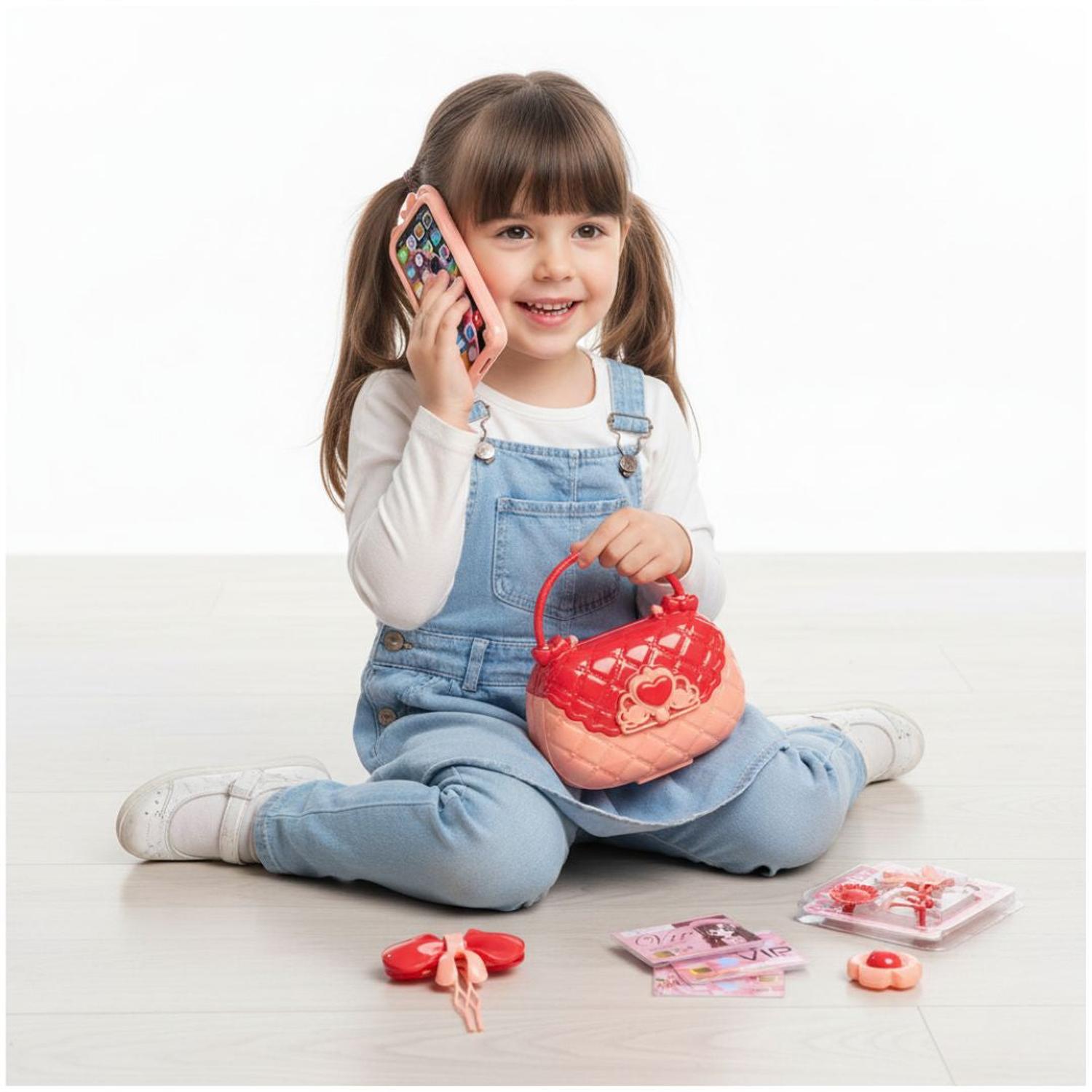 SET DE MAQUILLAJE Y ACCESORIOS JEWELRY JUGUETE COSMÉTICOS PARA NIÑAS - 1