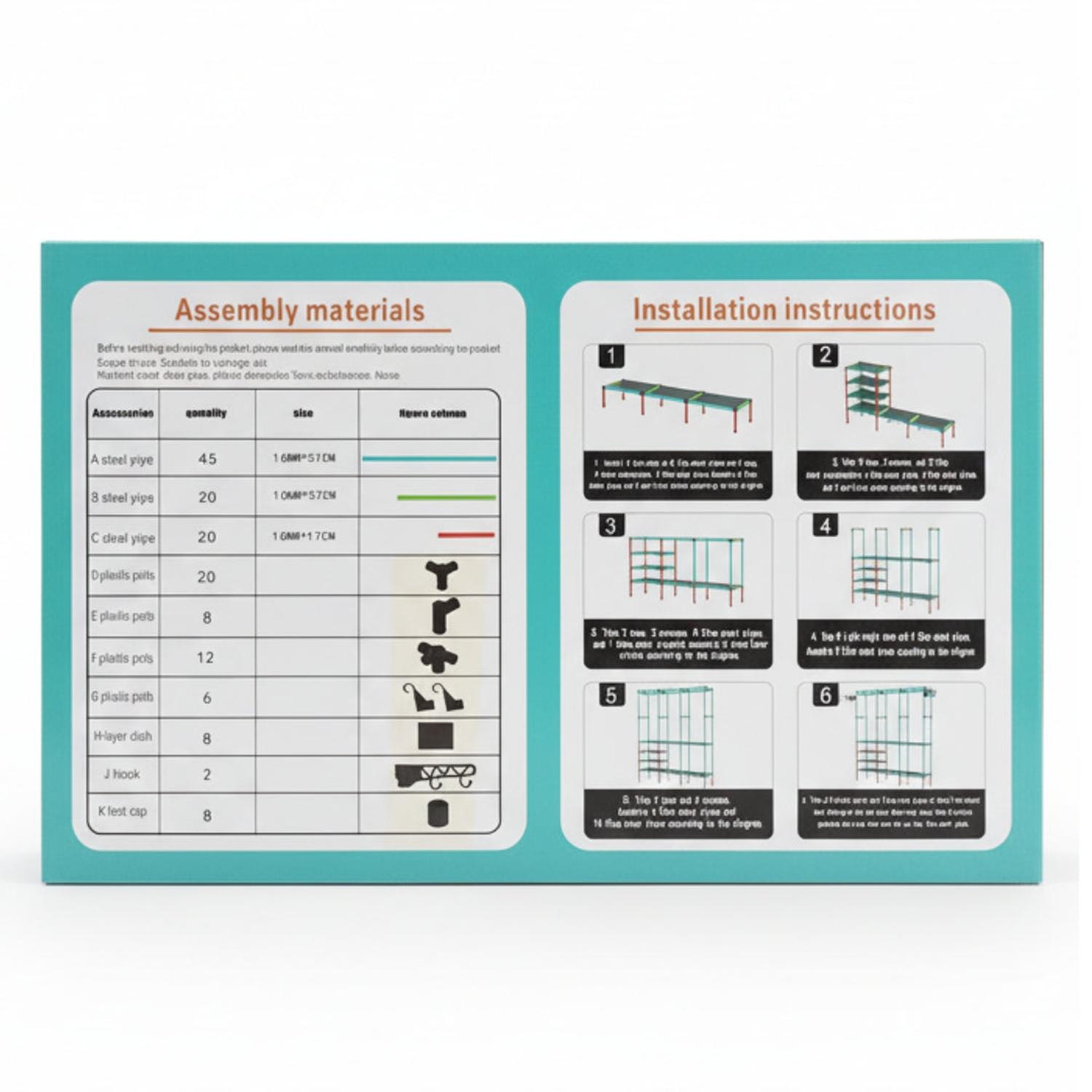 ROPERO COLGADOR ORGANIZADOR DE ROPA 3 CUERPOS 173X160X36CM TAMAÑO M - 6