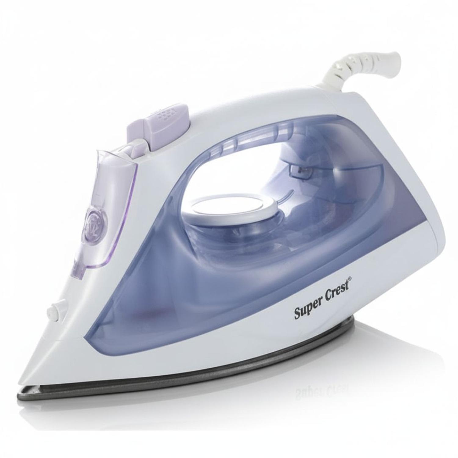 PLANCHA A VAPOR ELÉCTRICA CON BASE ANTIADHERENTE SUPER CREST 2000W TAMAÑO M - 3
