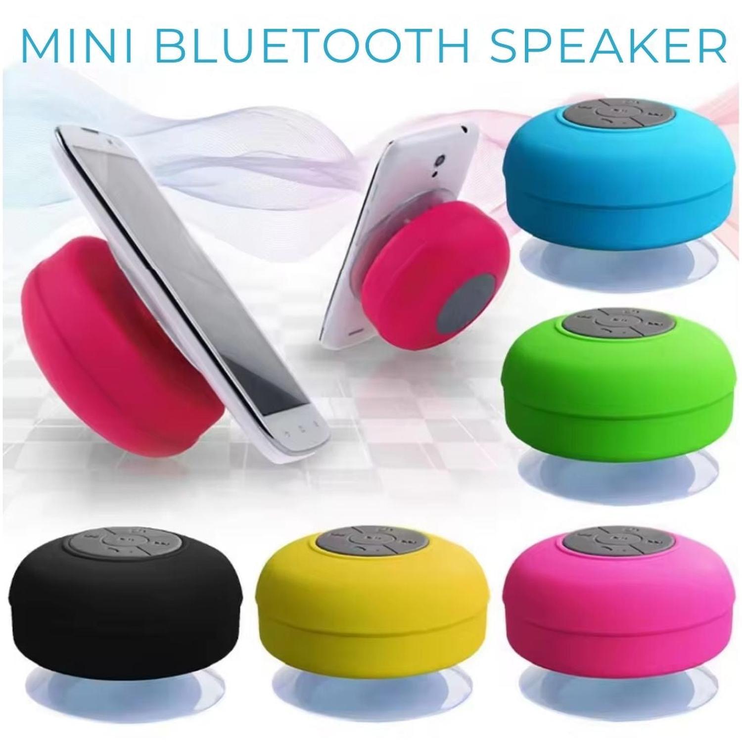 PARLANTE DE DUCHA BLUETOOTH MANOS LIBRES MICRÓFONO INTEGRADO CONTESTA LLAMADAS TAMAÑO M - 2