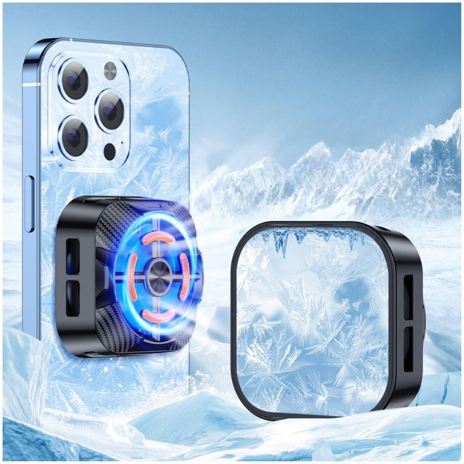 VENTILADOR ENFRIADOR MAGNÉTICO DE CELULAR RGB X79 PARA REFRIGERACIÓN - 3