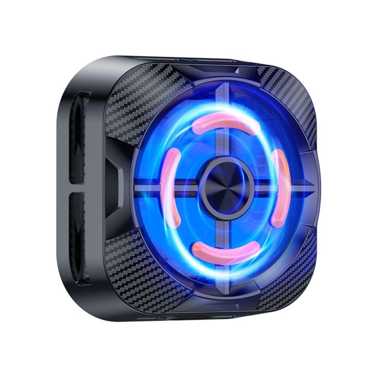 VENTILADOR ENFRIADOR MAGNÉTICO DE CELULAR RGB X79 PARA REFRIGERACIÓN - 6