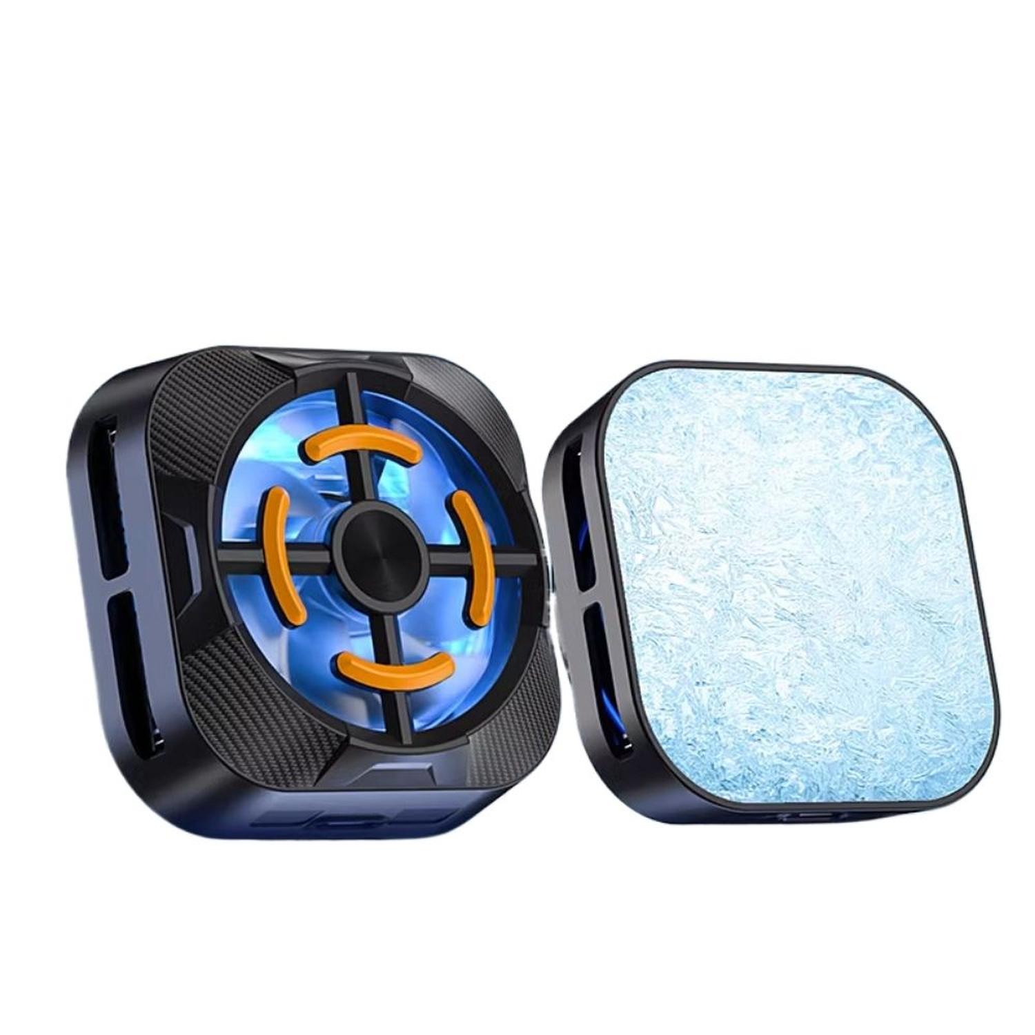 VENTILADOR ENFRIADOR MAGNÉTICO DE CELULAR RGB X79 PARA REFRIGERACIÓN - 7