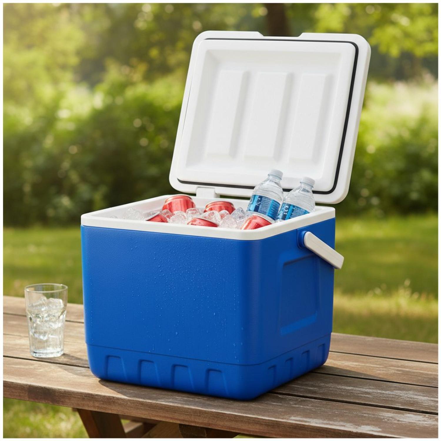 COOLER 20 LITROS BASA YCEPRO POLIURETANO CON AISLAMIENTO TÉRMICO INTERNO TAMAÑO M - 1