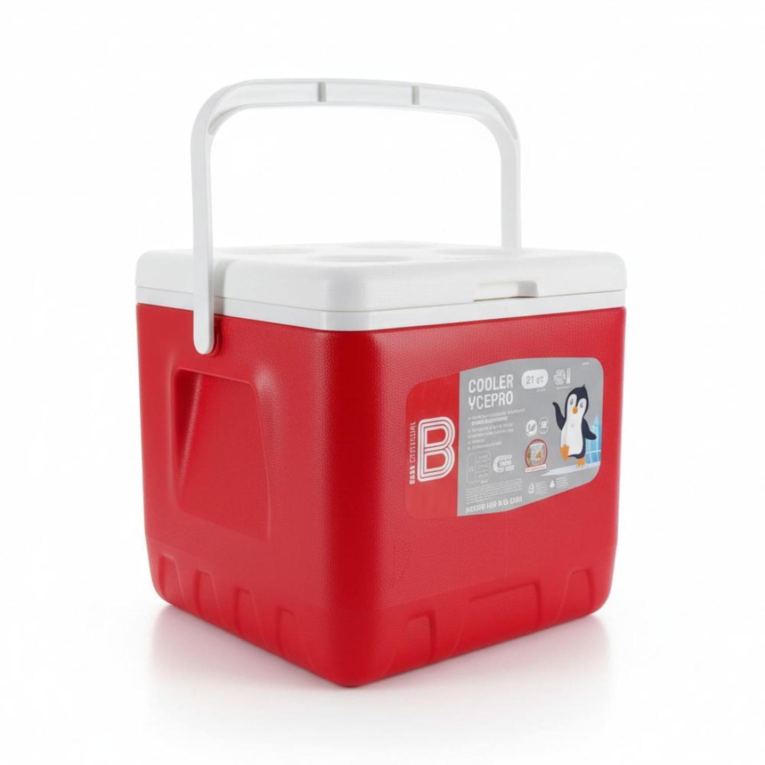 COOLER 20 LITROS BASA YCEPRO POLIURETANO CON AISLAMIENTO TÉRMICO INTERNO TAMAÑO M - 3