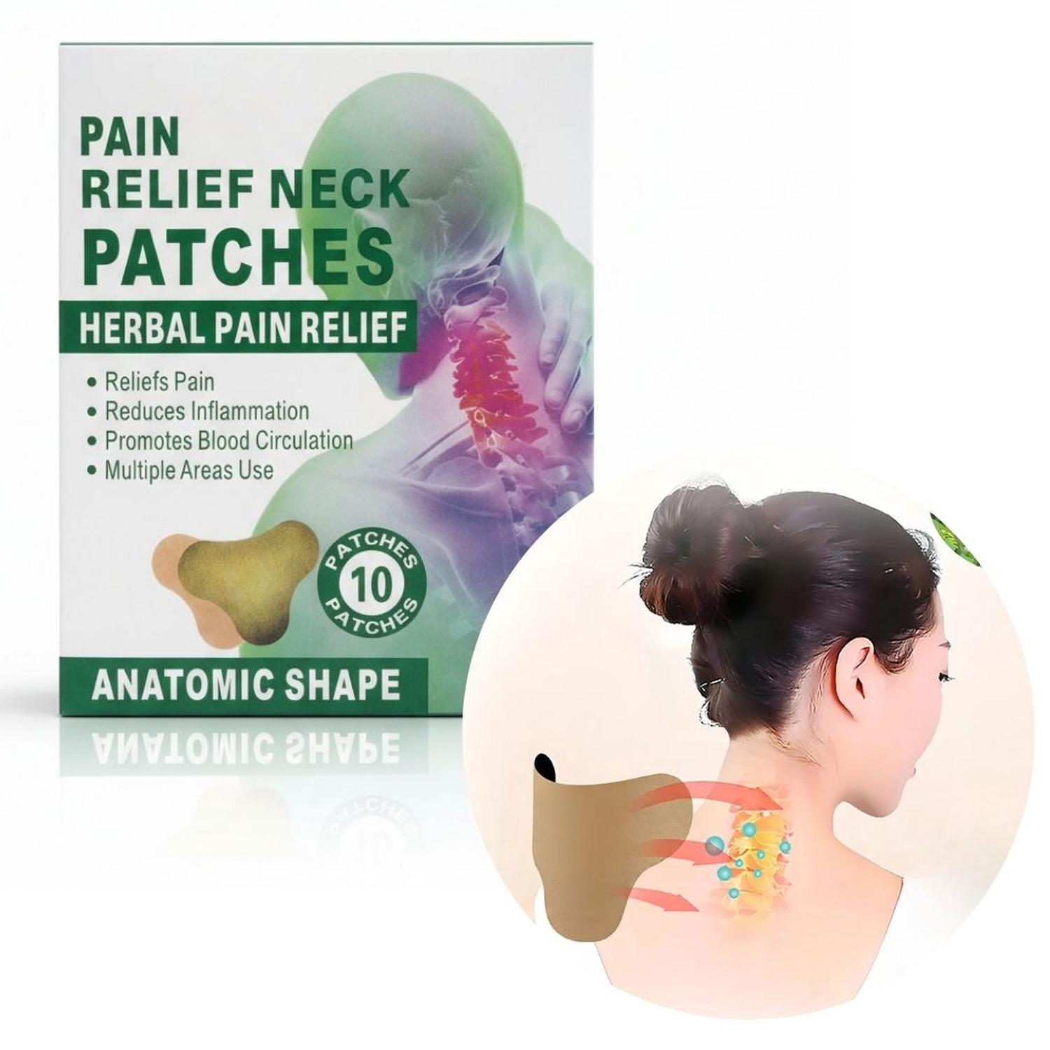 PACK DE 20 PARCHES PARA ALIVIO DEL DOLOR CERVICAL LUMBAR - 1