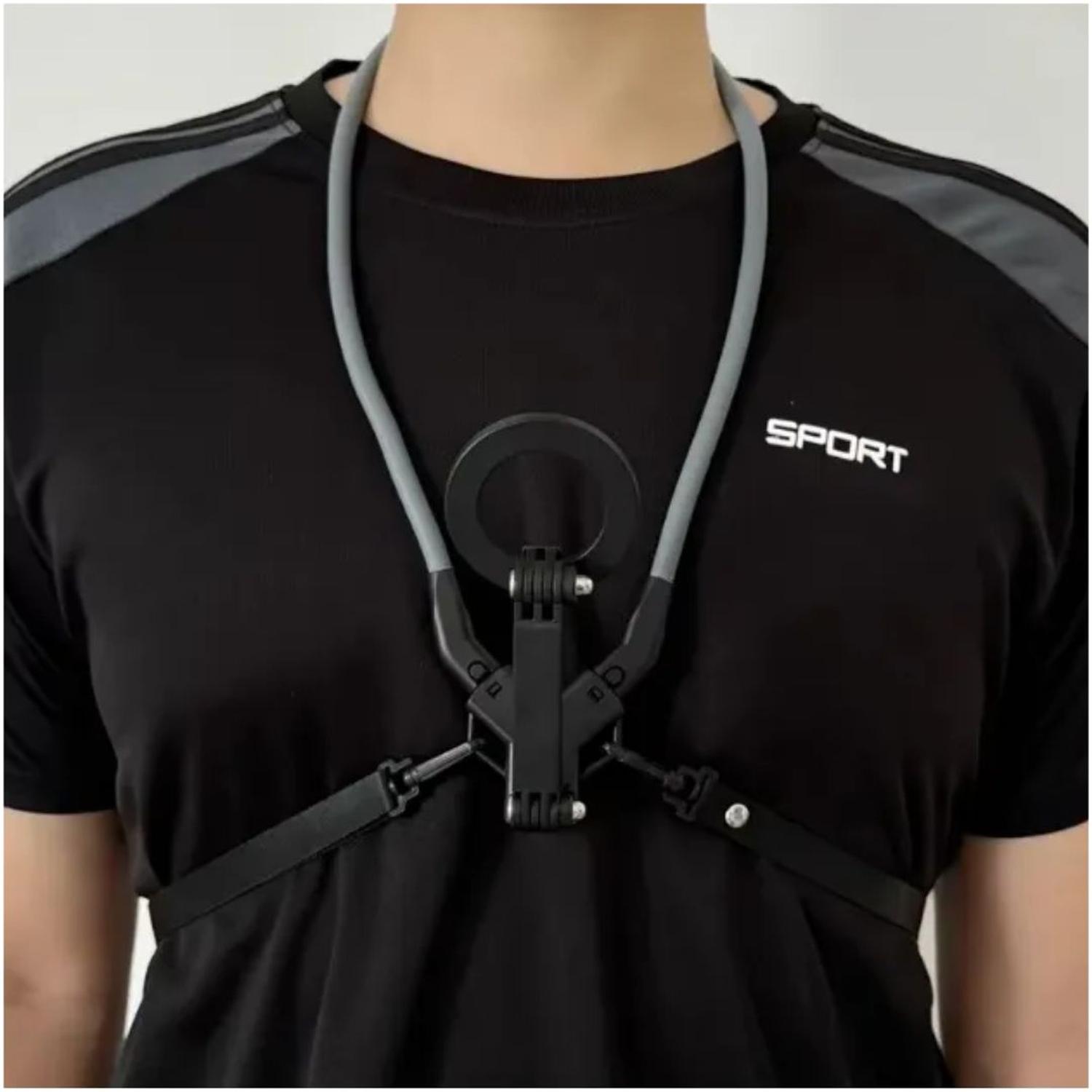 SOPORTE MAGNÉTICO DE CUELLO PARA CELULAR NECK HOLDER MOUNT CON ACCESORIOS - 8