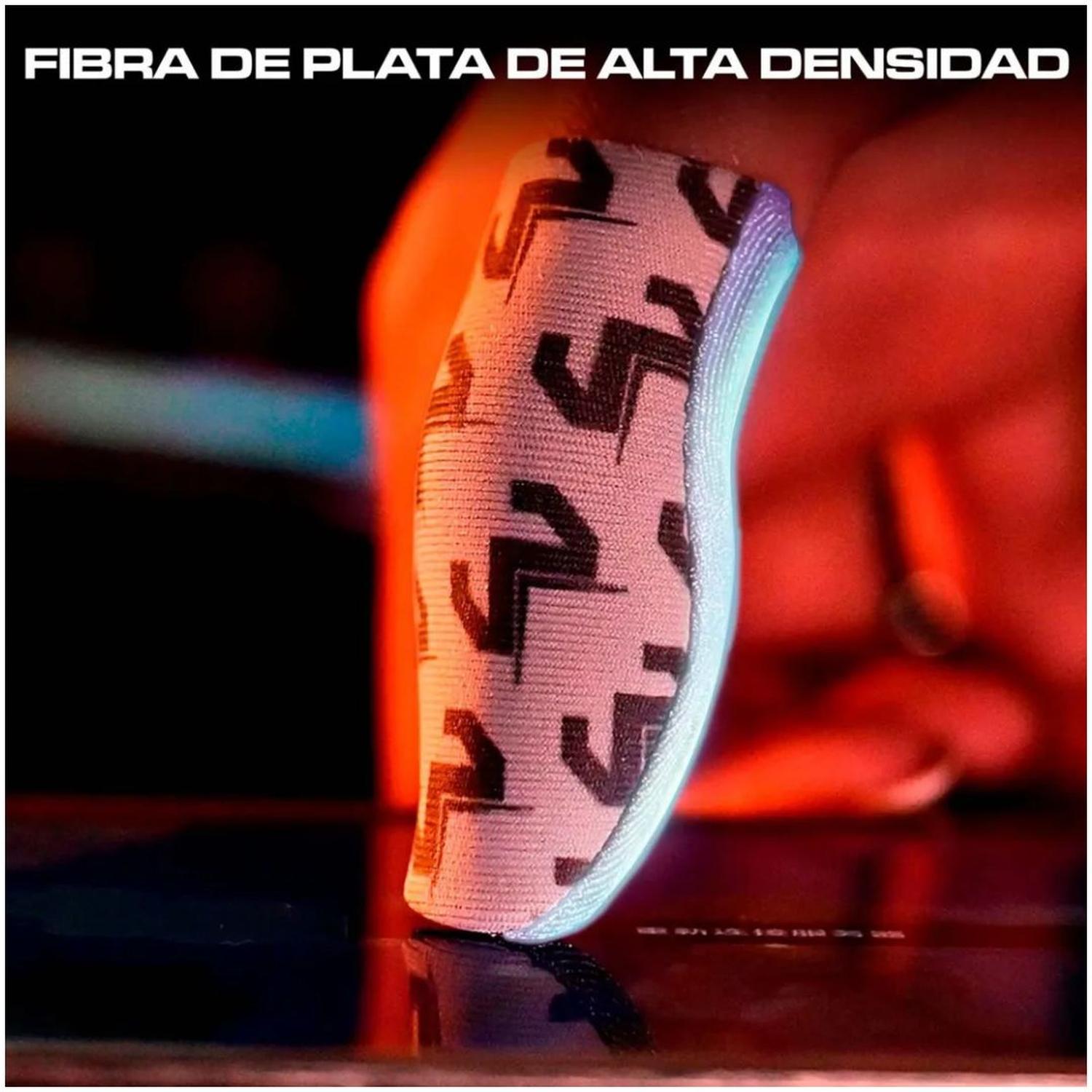 PACK GAMER PORTA DEDALES CON 2 FUNDAS PARA DEDOS GRIP ANTI SUDOR Y ANTI DESLIZANTE - 4