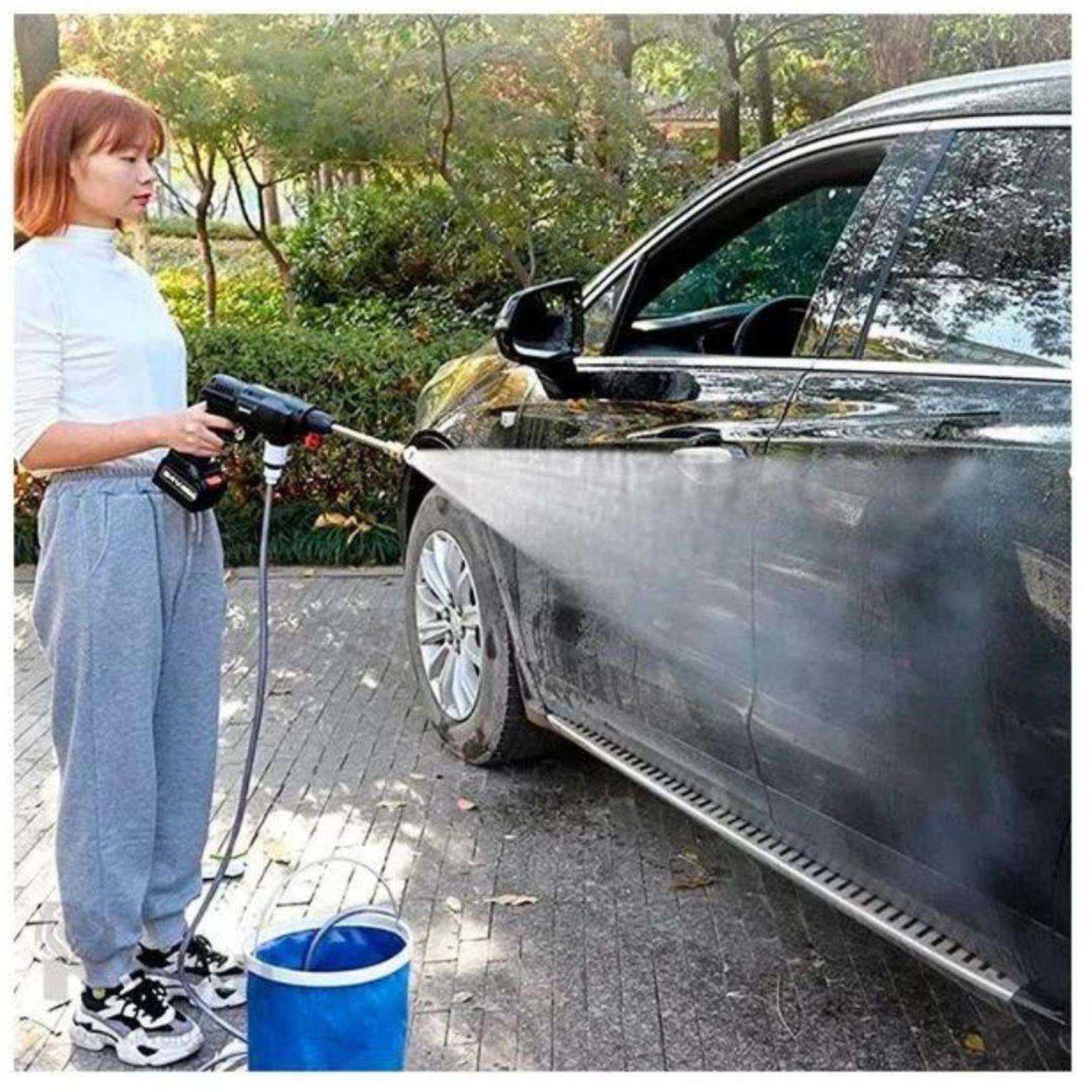 HIDROLAVADORA ALTA PRESIÓN INALÁMBRICA 128VF AUTO HIDROJET LAVADO - 2