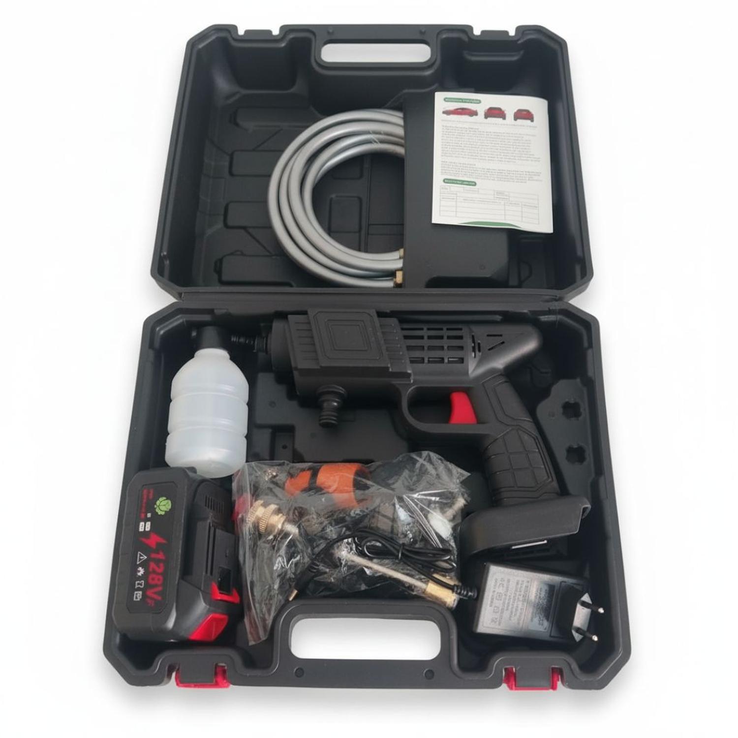 HIDROLAVADORA ALTA PRESIÓN INALÁMBRICA 128VF AUTO HIDROJET LAVADO - 7