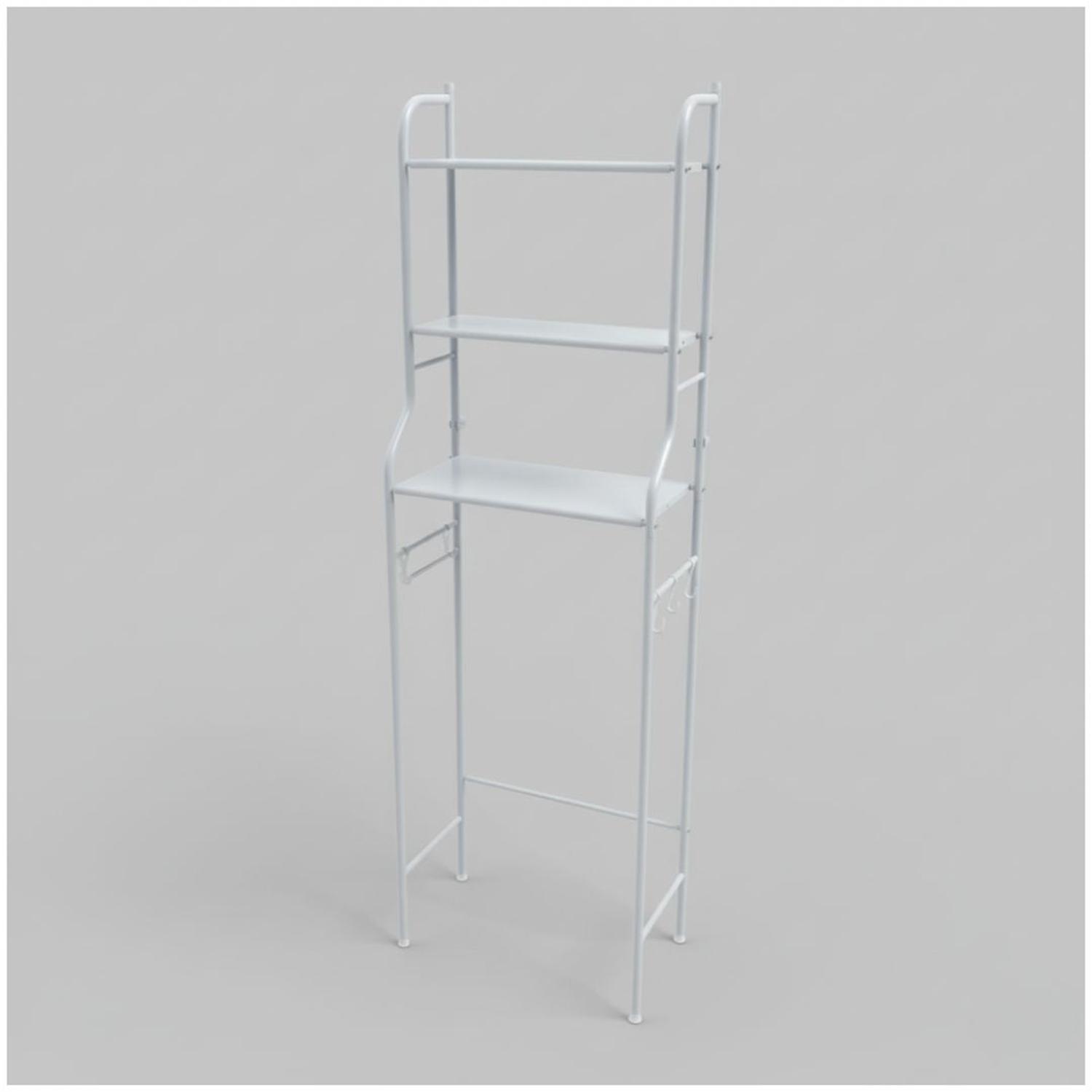 ESTANTE ORGANIZADOR DE BAÑO SOBRE INODORO MULTIUSOS 3 NIVELES 152X46X25CM - 6
