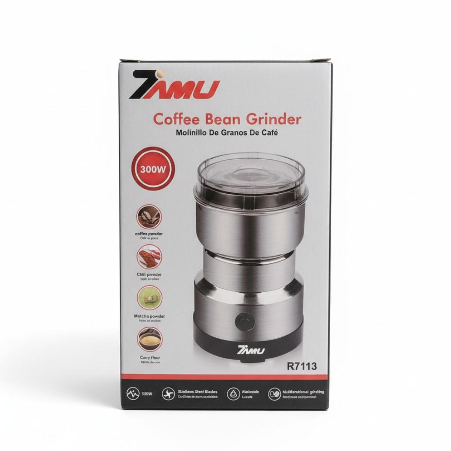 MOLINILLO DE CAFÉ PICADOR TRITURADOR MOLEDOR ELÉCTRICO DE ESPECIAS ALIMENTOS 300W - 6