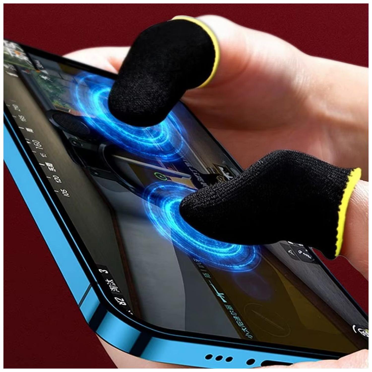 PACK 2 FUNDAS PARA DEDOS GAMER DEDALES GRIP ANTI SUDOR Y ANTI DESLIZANTE - 1