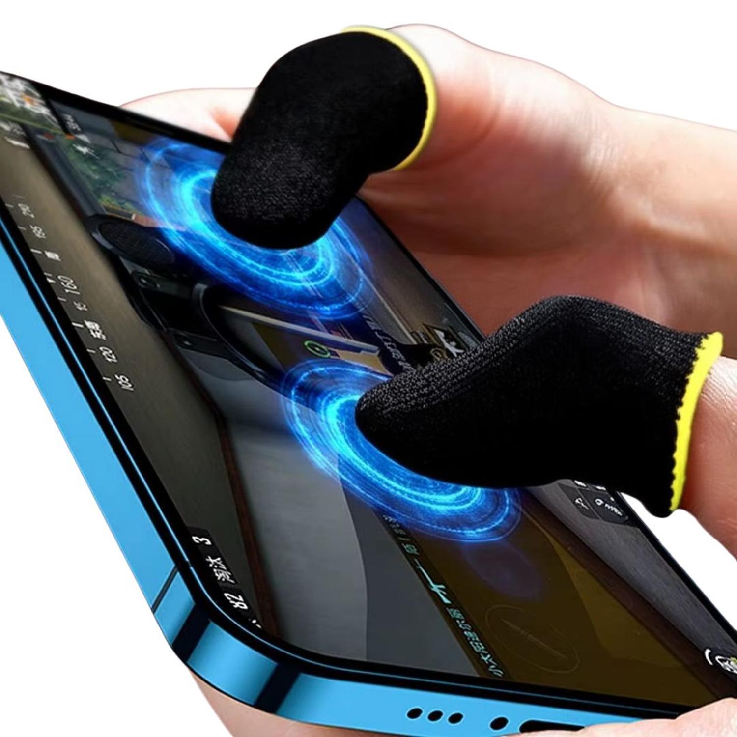 PACK 2 FUNDAS PARA DEDOS GAMER DEDALES GRIP ANTI SUDOR Y ANTI DESLIZANTE - 2