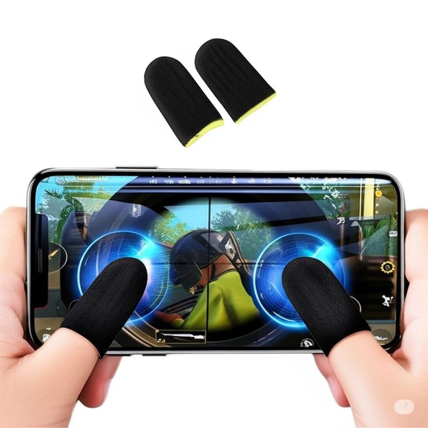 PACK 2 FUNDAS PARA DEDOS GAMER DEDALES GRIP ANTI SUDOR Y ANTI DESLIZANTE - 4