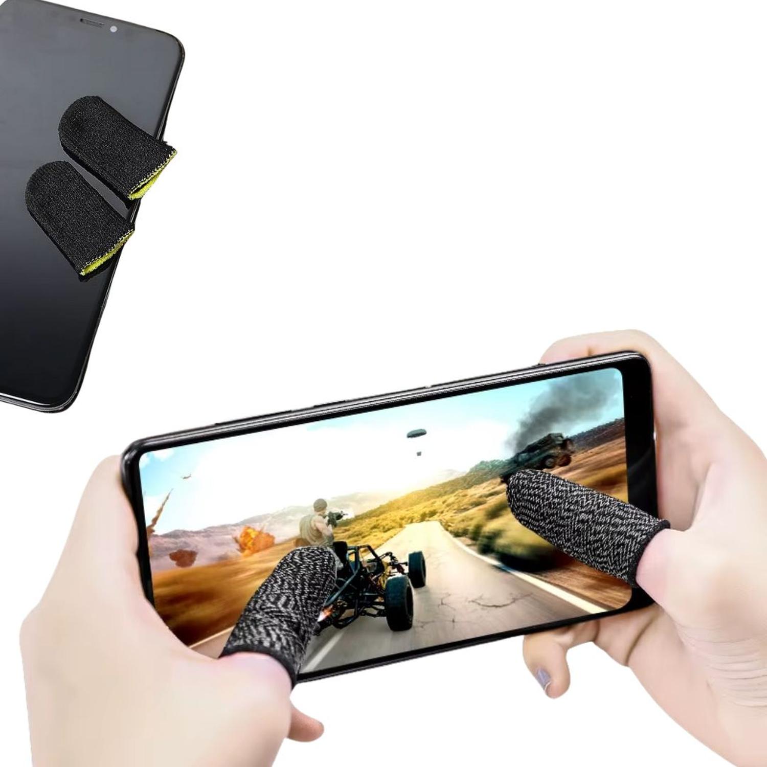 PACK 2 FUNDAS PARA DEDOS GAMER DEDALES GRIP ANTI SUDOR Y ANTI DESLIZANTE - 5